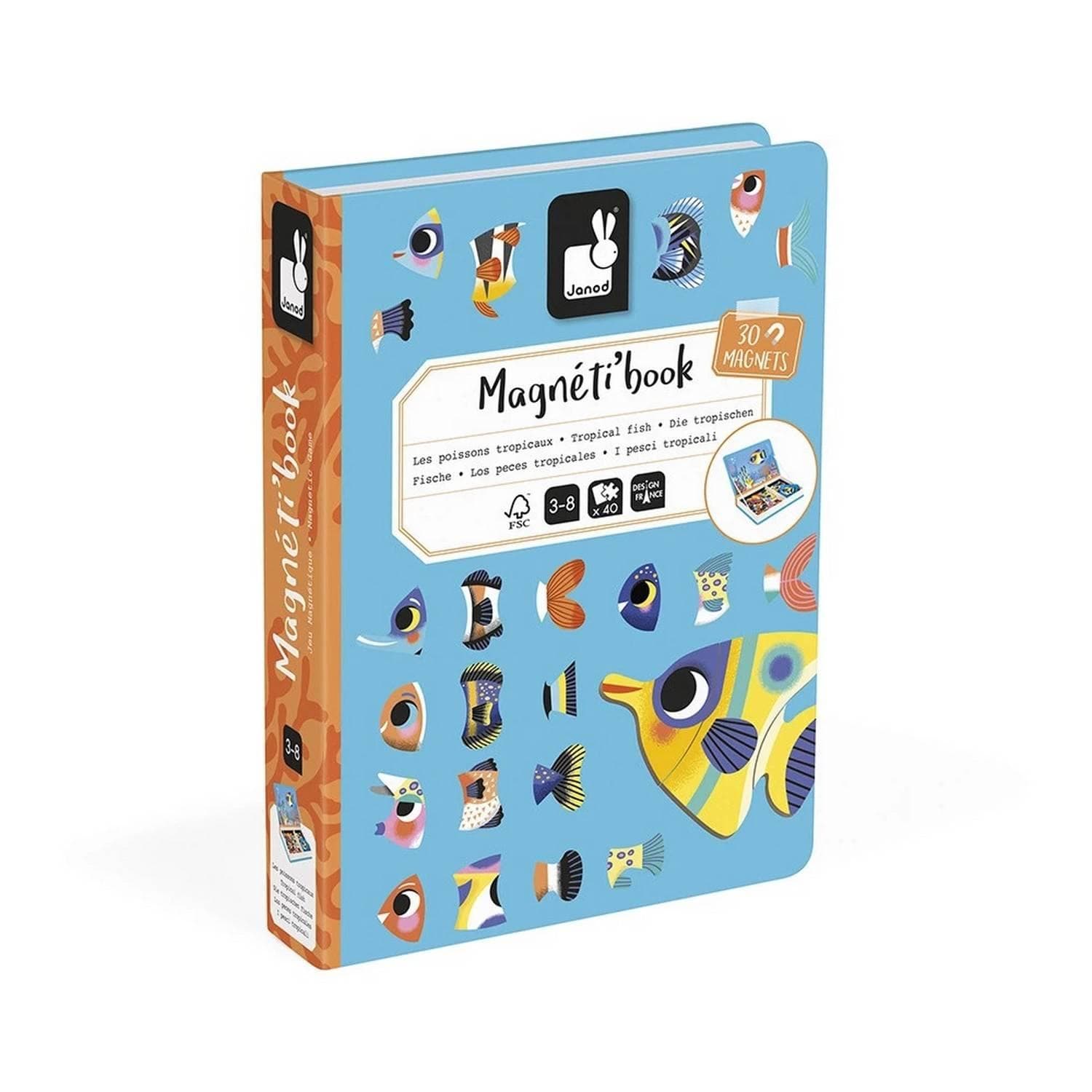 Magnéti'book Poissons tropicaux - 30 magnets