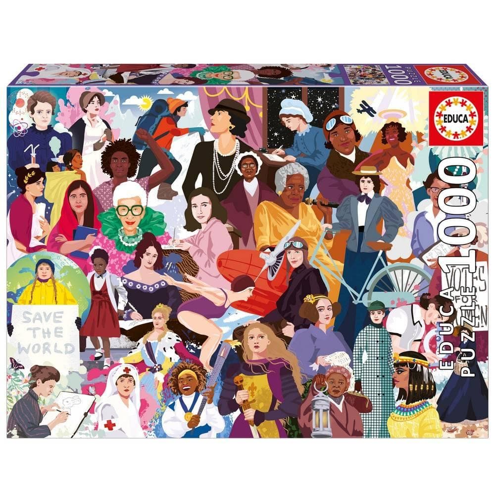 Puzzle 1000 pièces : Femmes Emblématiques