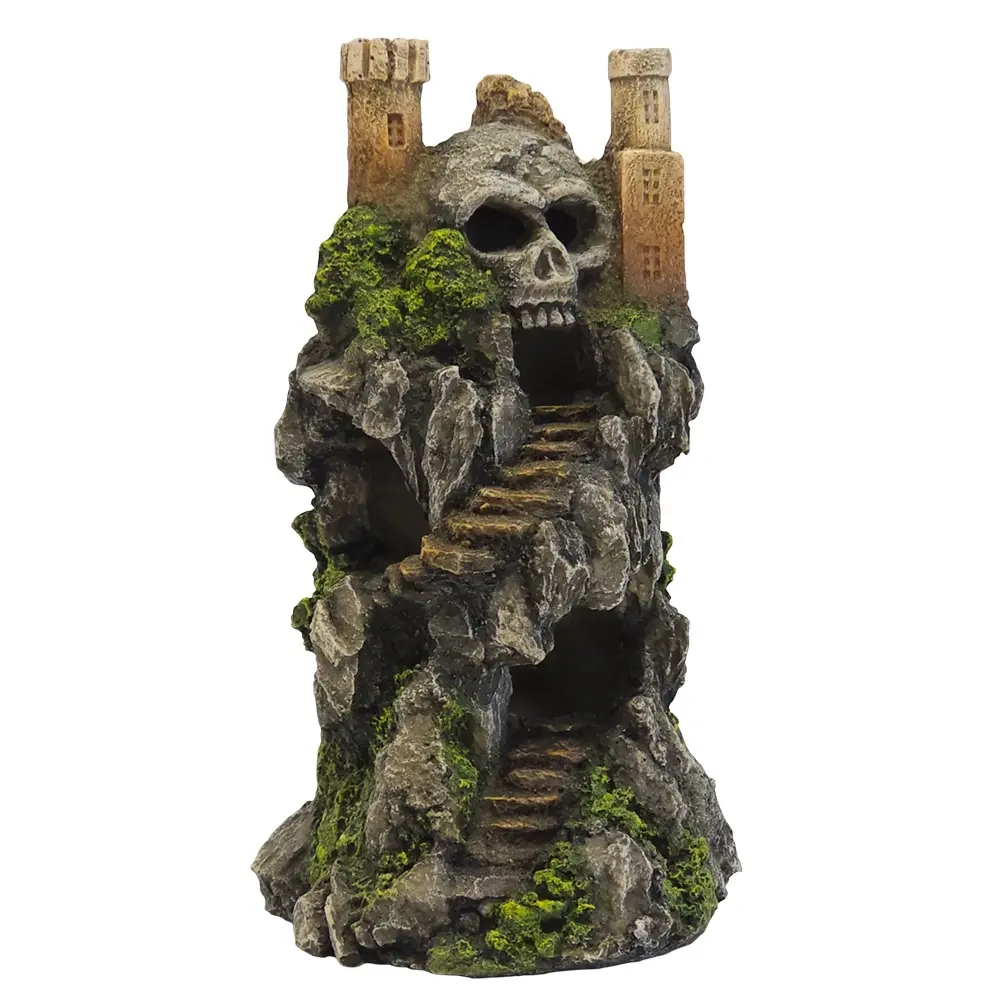Décoration pour aquarium Nobby Pet Skull Castle