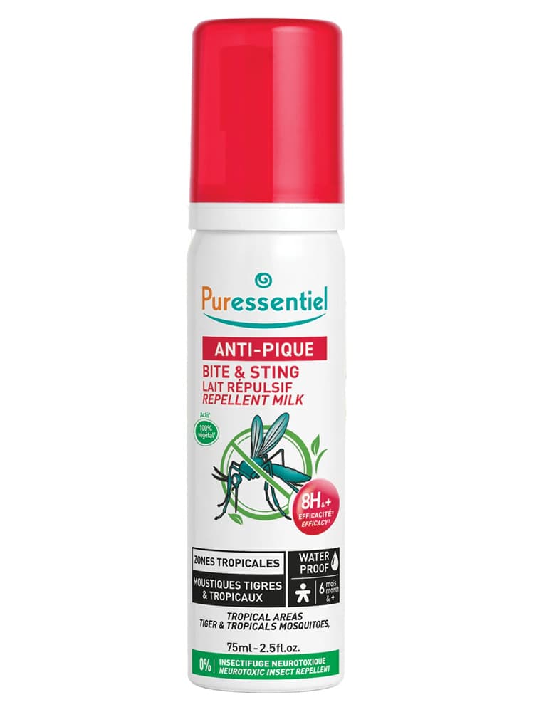 Puressentiel Lait Répulsif Zones Tropicales Waterproof - 75 ml