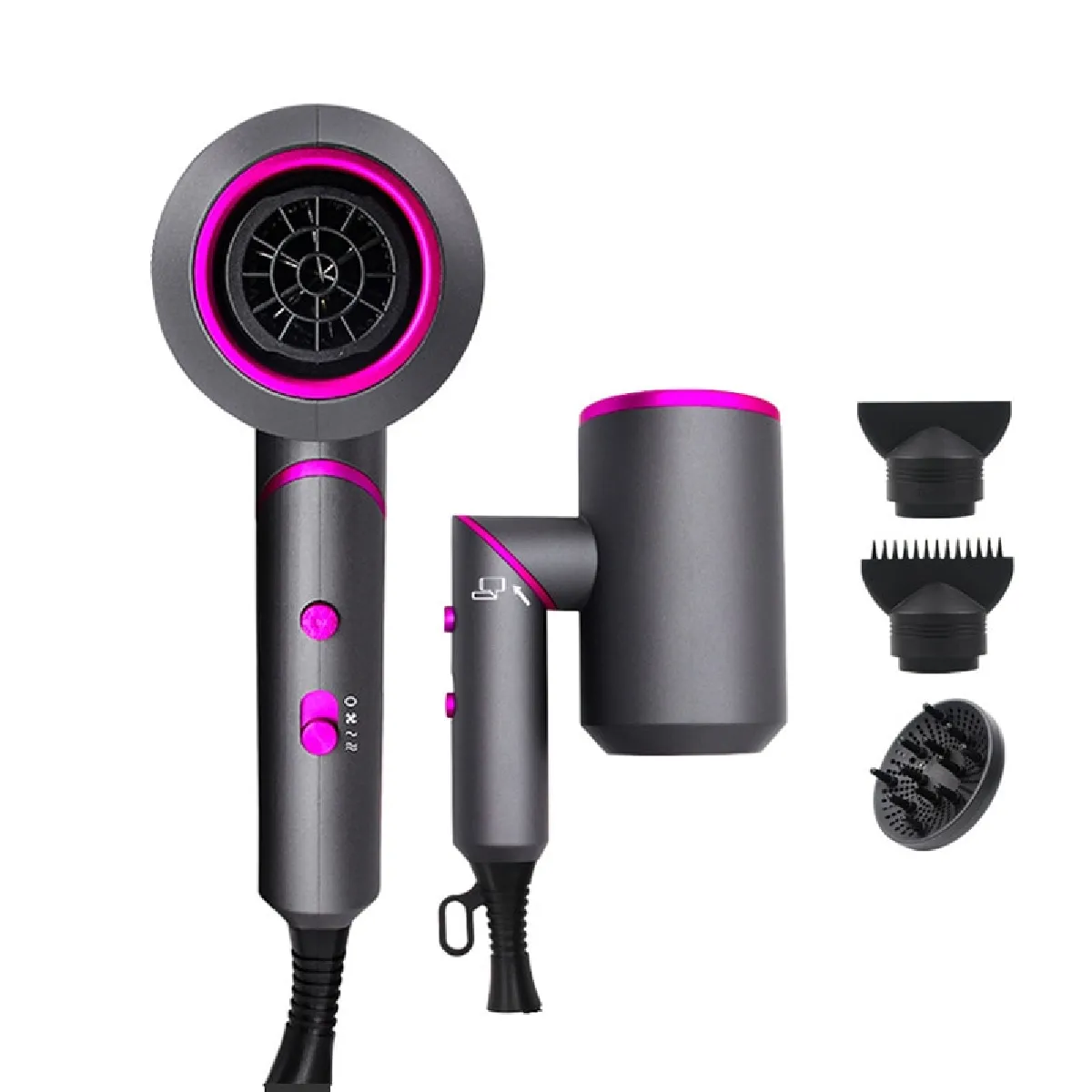 Sèche-cheveux pliable professionnel