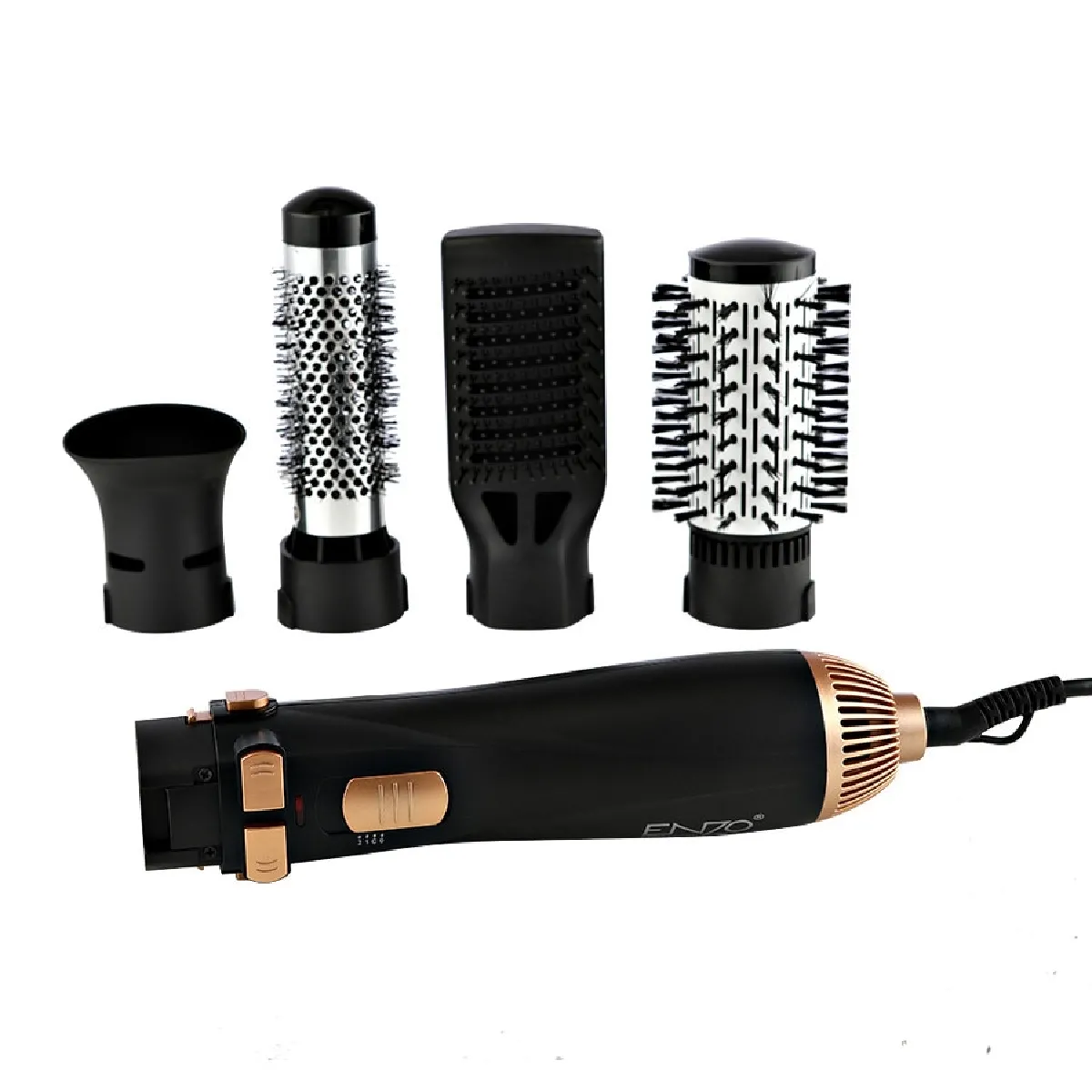 Brosse à air chaud 4-en-1
