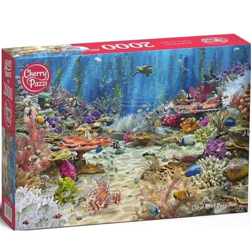 Puzzle 2000 pièces : Paradis des récifs coralliens CherryPazzi