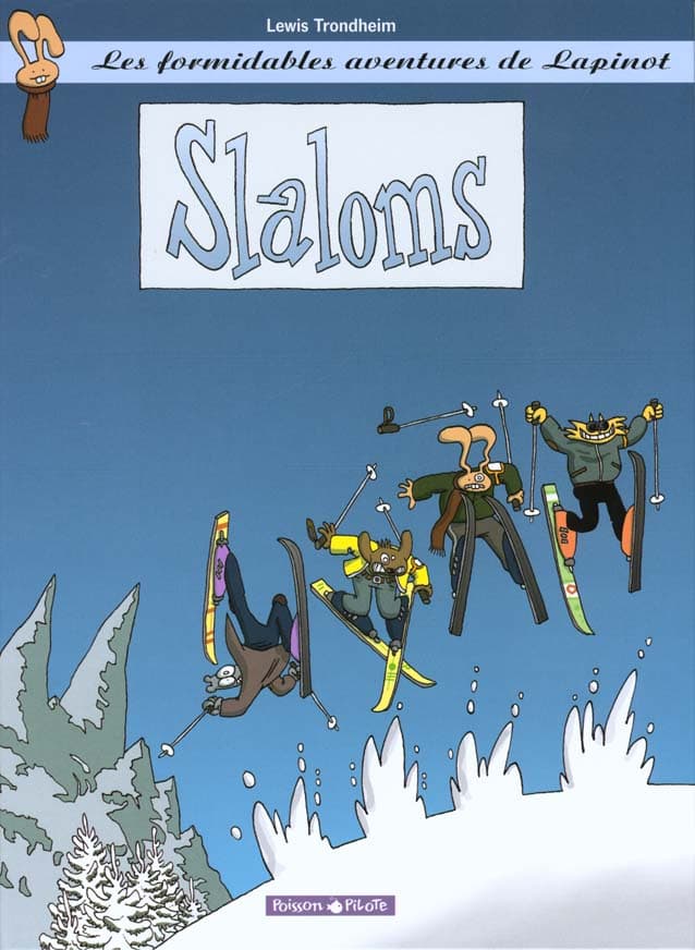Les aventures extraordinaires de lapinot - slaloms